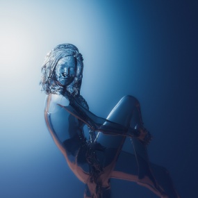 另类创意金属人物图片